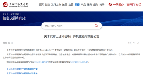 星富优配 下周二发布！科创板指数“上新”